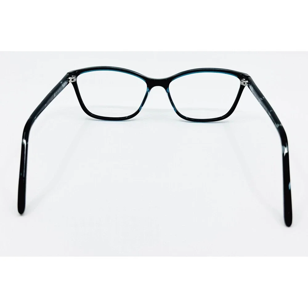 Focus 247 Eyeglasses Women Black Blue Cat Eye Frame 52-15-140